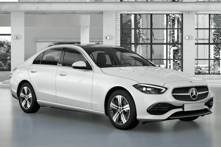 Mercedes Benz C Class Color Manufaktur Opalite White Bright